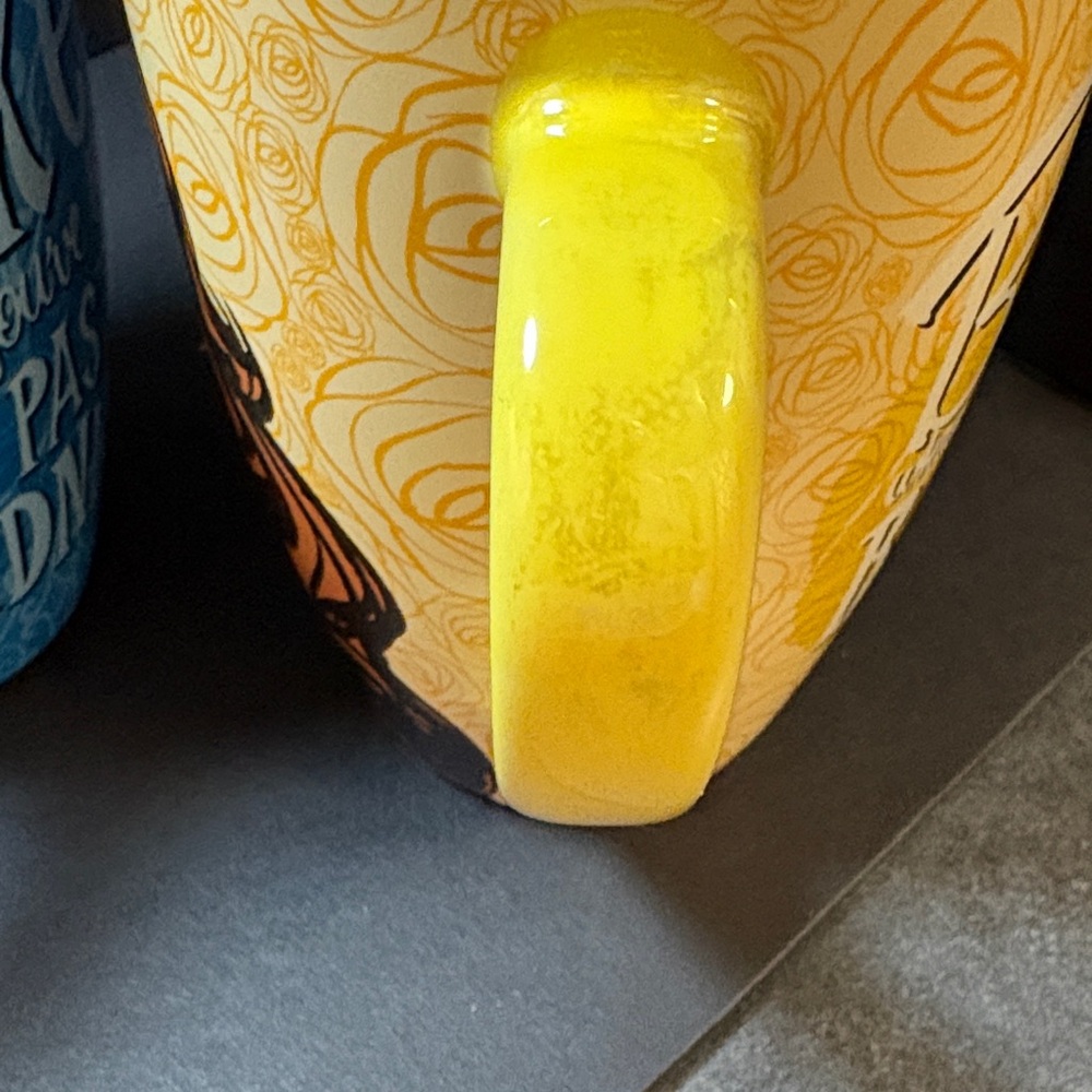PAIR of Disney Princess Character Mugs — Blue & Yellow Interiors - set of 2 - Picture 9 of 11